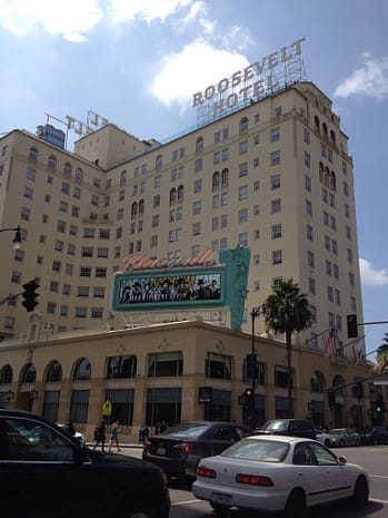 Roosevelt Hotel hollywood